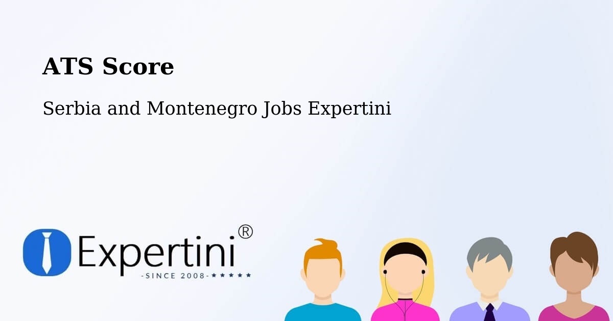 Resume ATS Score & Job Description Match Tool – Macamic - Serbia and Montenegro Jobs Expertini
