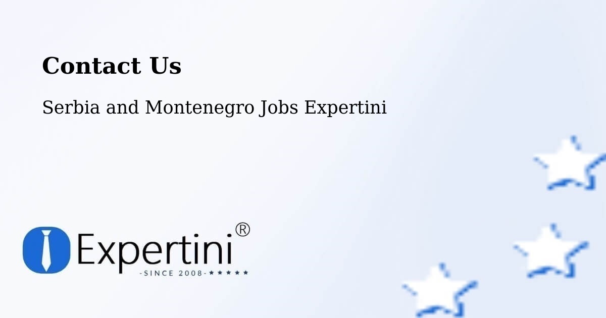 Contact Expertini – Macamic - Serbia and Montenegro Jobs Expertini