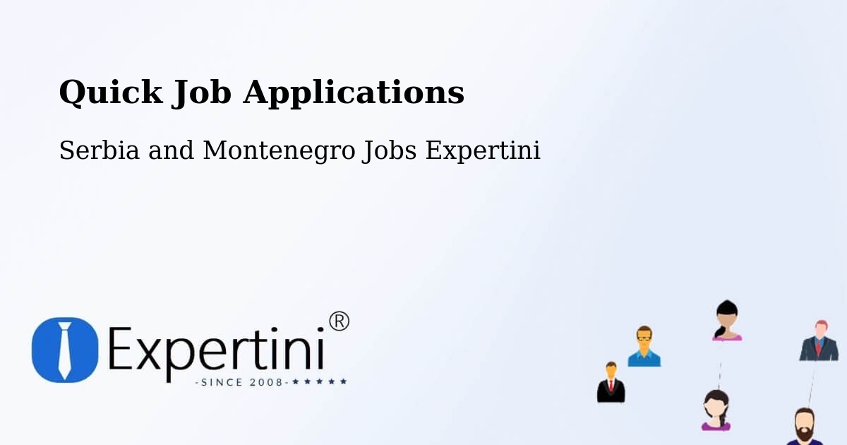 Quick Apply Feature – Macamic - Serbia and Montenegro Jobs Expertini